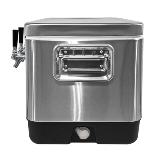 صندوق تبريد / جوكي بوكس مع صنبور من الستانلس ستيل