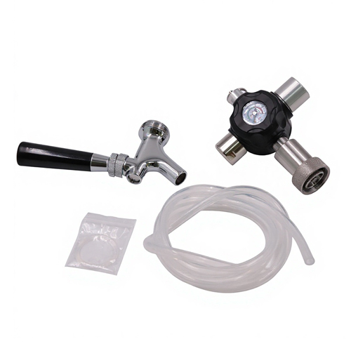 طقم برميل موزع المشروبات الفاكيوم بسعة 5 لتر من الستانلس ستيل 316L، بار مكتبي لتقديم المشروبات الغازية والكوكتيلات، مناسب للمنزل وتقديم المشروبات الكحولية والبيرة.